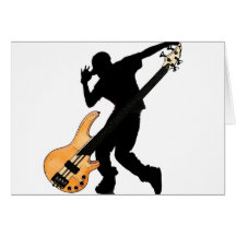 Bass Player Swag Card