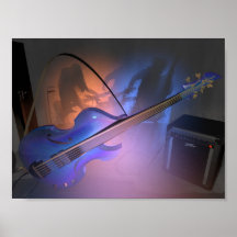 Bass shadows print