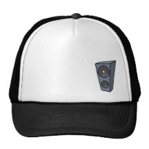 Bass speaker mesh hat