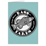 Bass-Tards Seal Greeting Cards