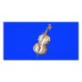 Bass Violin Customized Photo Card