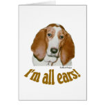 Basset Ears Card