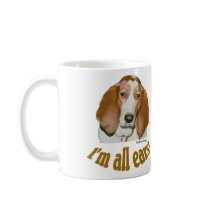 Basset Ears Coffee Mugs