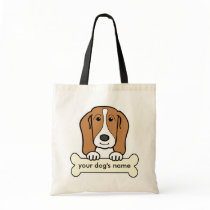 Basset Hound Tote Bags