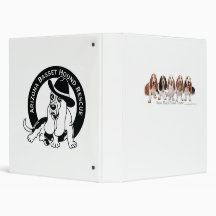 Basset Hound Best Friends Binders