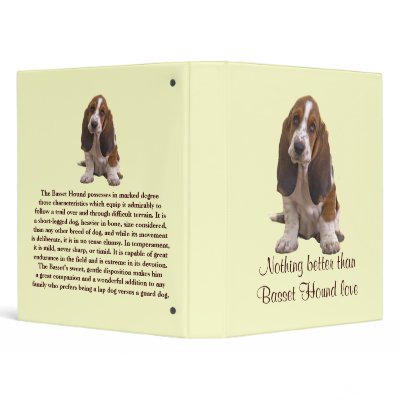 Basset Hound Binder by normagolden