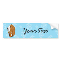 Basset Hound bumper sticker