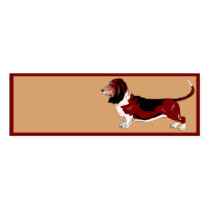Basset Hound Business Card Templates