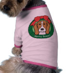 Basset Hound Christmas pet clothing