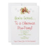 Basset Hound Christmas Invitation