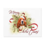 Basset Hound Christmas Postcards