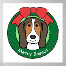 Basset Hound Christmas