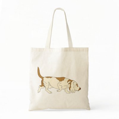 Basset Hound Dog Bags by intriguingdesigns