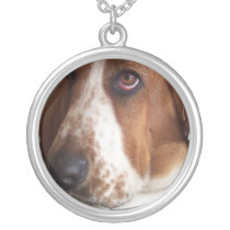 Basset Hound Dog Necklace