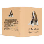 Basset Hound Fabulous Face Binder