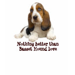 Basset Hound Fabulous Face Ladies Shirt