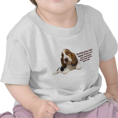 Basset Hound Fabulous Face Toddler Unisex Shirt by normagolden