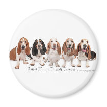 Basset Hound Friends Forever