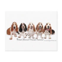 Basset Hound Friends Forever