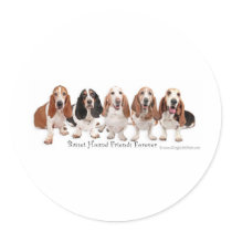 Basset Hound Friends Forever