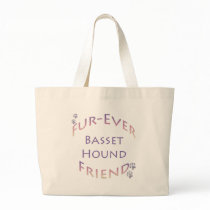 Basset Hound Furever Tote Bag