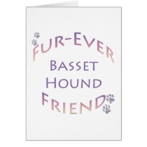 Basset Hound Furever Greeting Cards