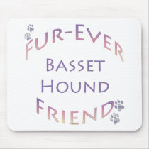Basset Hound Furever Mouse Pad