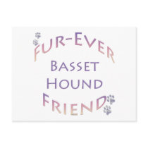 Basset Hound Furever Post Cards