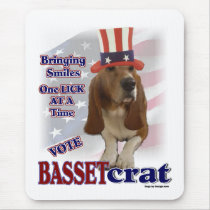 Basset Hound Gifts Mouse Pads