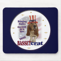 Basset Hound Gifts Mousepads