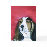 Basset Hound Greeting Greeting Cards