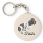 Basset Hound Keychain