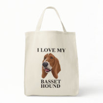 Basset Hound love Bag