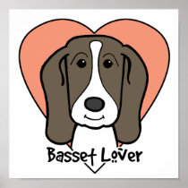 Basset Hound Lover Posters