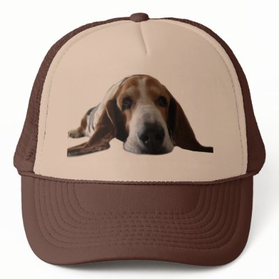 Basset Hound lying down by VathauerStudio