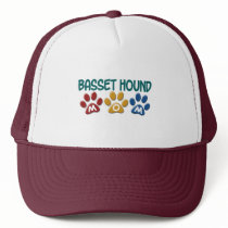 BASSET HOUND MOM Paw Print