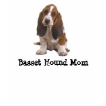 Basset Hound Mom Shirt