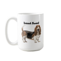 Basset Hound Coffee Mugs