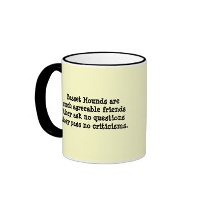 Basset Hound Mug by normagolden