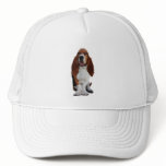 Basset Hound Picture Baseball Hat