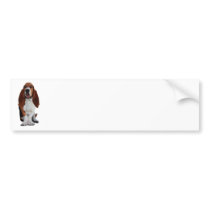 Basset Hound Picture Bumper Stickers