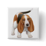 Basset Hound Pin