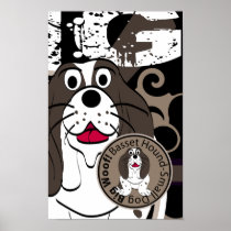 Basset Hound  Poster