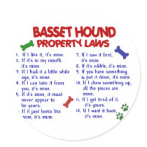 BASSET HOUND Property Laws 2