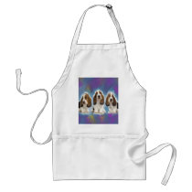 Basset Hound Puppies Apron
