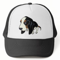 BASSET HOUND PUPPY TRUCKER HATS
