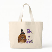 Basset Hound Trick Canvas Bags