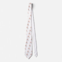 Basset Hound Valentine Ears Necktie