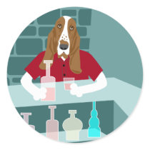 Basset Hound Whiskey Bar