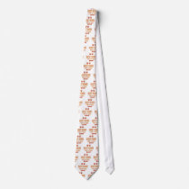 Basset Hounds Make Me Happy Necktie